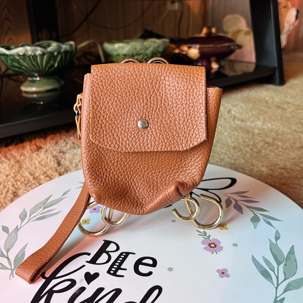 Hand made Leather Purse, Clutch Purse, Small Pouch, Leather Accessories.